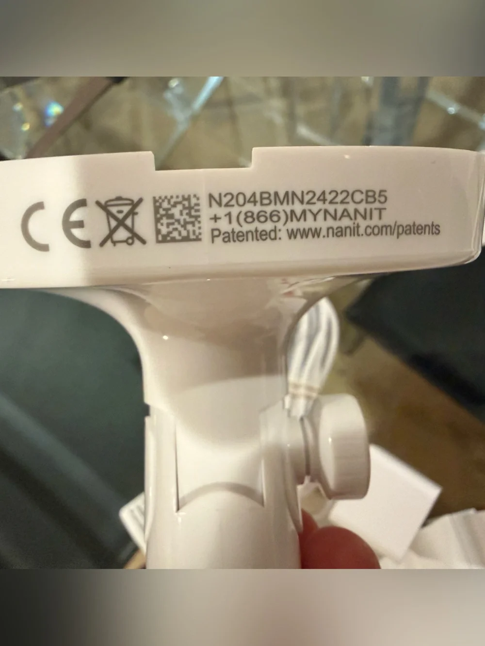 Wall Mount for Nanit Smart Video Baby Monitor (Wall Mount Only)